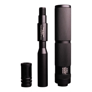 激趣LDTHK416D撸弹堂司马司骏锦明M4金属消音器装饰14mm逆牙外管