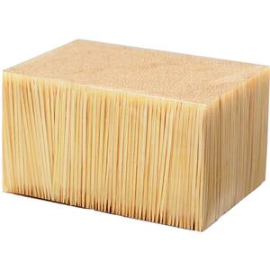 牙签3600支装一次性竹制双头尖酒店批发餐厅饭店竹子牙签家用商用