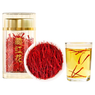青海直发藏红花3g装正品西藏红花女性泡茶泡水喝臧红花官方旗舰店