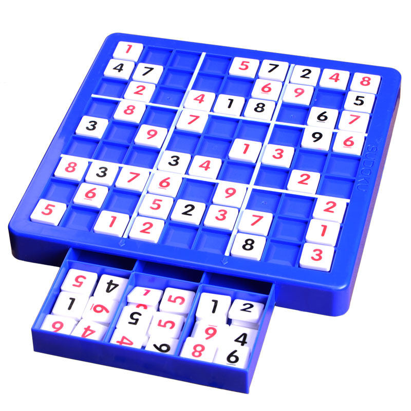 数学教具桌面九宫格入门儿童益智