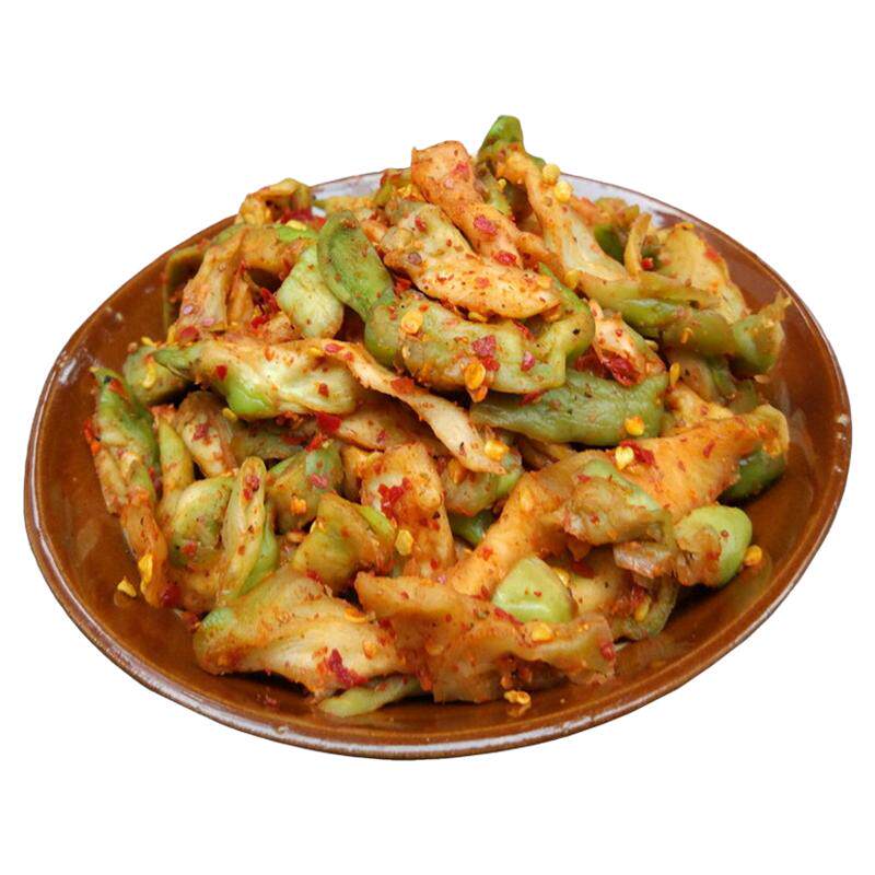 四川特产麻辣儿菜新鲜香辣儿菜片重庆涪陵榨菜片咸菜泡菜下饭菜