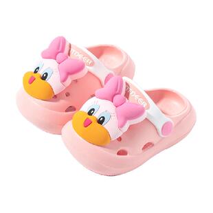 儿童拖鞋女童夏季洞洞鞋室内防滑宝宝凉拖鞋女宝1-3岁2洞洞鞋女童