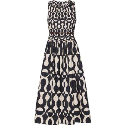 MaxMara 2026早秋新品女装棉府绸印花连衣裙9226126206&