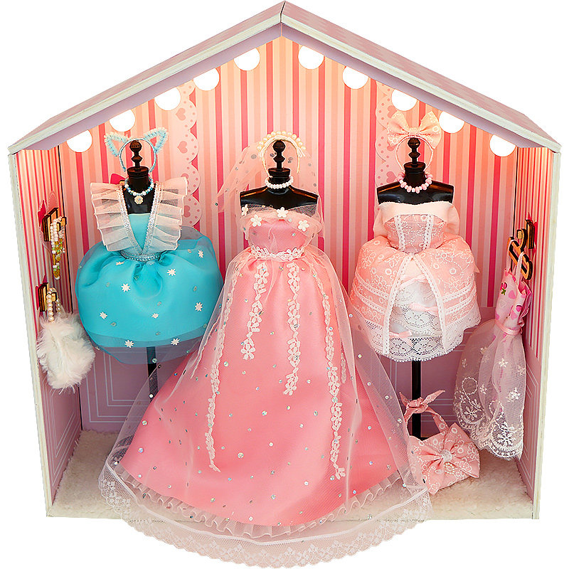 女孩儿童服装设计diy手工时装屋