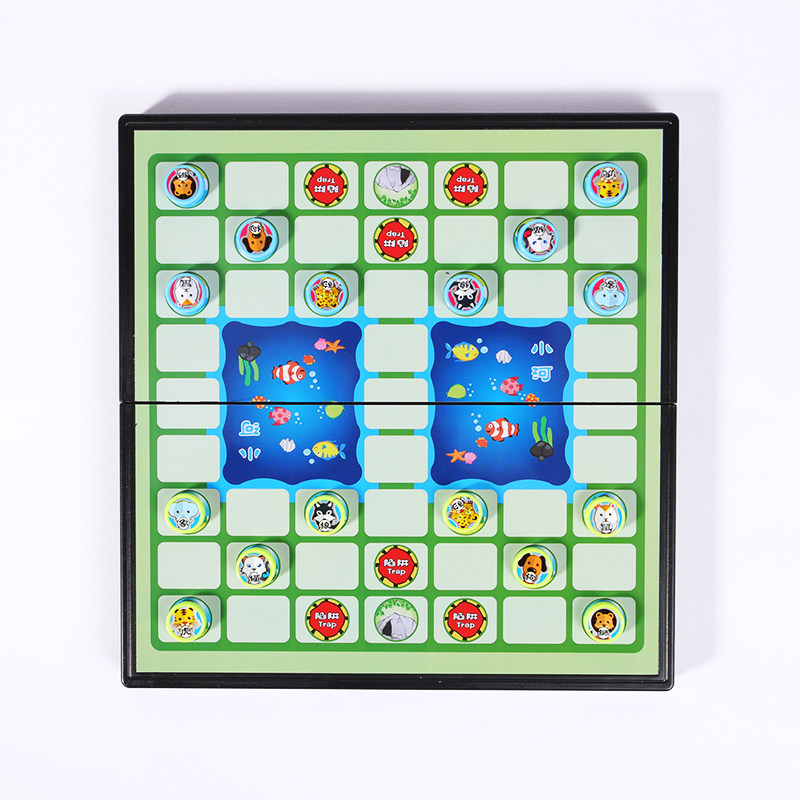 斗兽棋儿童益智玩具亲子互动游戏 大斗兽棋游戏棋奖品棋类飞行棋
