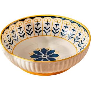 佩尔森汤碗大号家用陶瓷新款酸菜鱼螺丝粉大盘碗加厚加大9寸汤盘