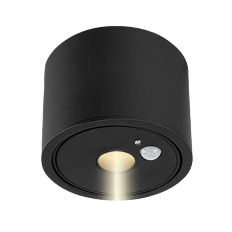 人体自动感应射灯明装防眩入户门玄关走廊过道开门亮迎宾LED筒灯