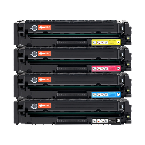 港版机适用惠普CF540A硒鼓HP203A碳粉盒M281fdw墨盒M254dn/dw/nw墨粉M280nw M281fdn/cdw碳粉国外海外打印机