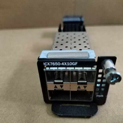 询价-博科ICX7650-4X10GF光纤扩展模块