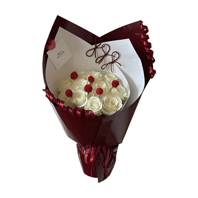 芯苼【红色系浪漫包装纸】