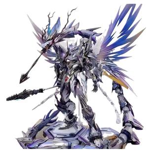 【盲盒随机抽】机甲模型敖丙合金吕布白起红异端曹仁高达拼装随机