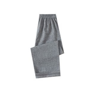 出口莱卡棉a类男童睡裤纯棉女童九分裤薄款中大童家居裤男孩春秋