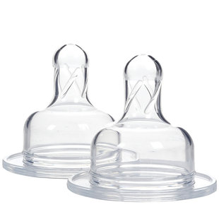 Dr Brown's/进口布朗博士宽口径硅胶奶嘴爱宝选options奶瓶旧老款