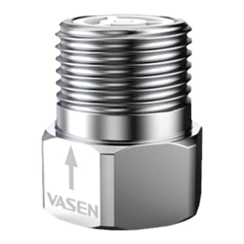 VASEN伟星全铜马桶止逆阀接头防反水回水倒流单向止回阀配件 四分