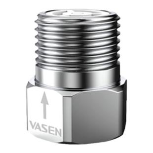 VASEN伟星全铜马桶止逆阀接头防反水回水倒流单向止回阀配件 四分