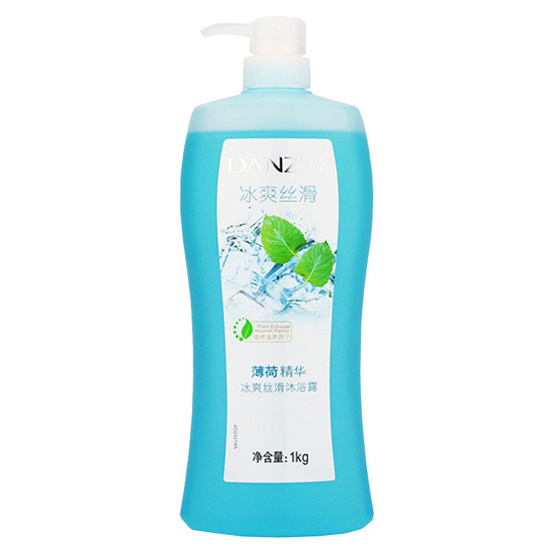 丹姿冰爽丝滑乳大瓶装清凉沐浴露