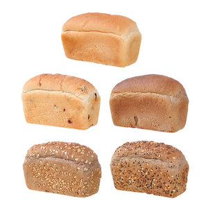 俄罗斯全麦大列巴无添加蔗糖健身代餐低脂切片黑面包吐司营养零食