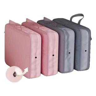 羽绒服收纳袋免抽家用旅行便携行李箱衣服衣物整理袋专用压缩收纳