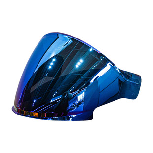 GSB268头盔镜片原厂正品配件电镀防晒极光彩色高清高透头盔风镜