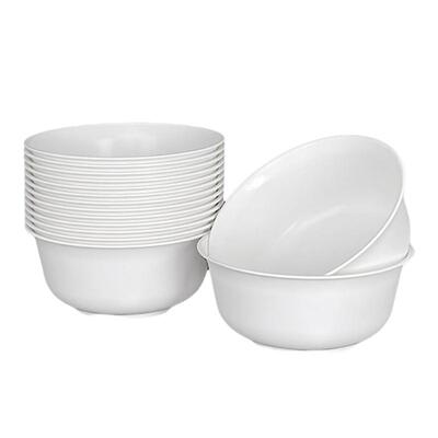 稻壳碗一次性食品级可降解加厚耐高温家用酒店宴席野炊汤饭的面碗