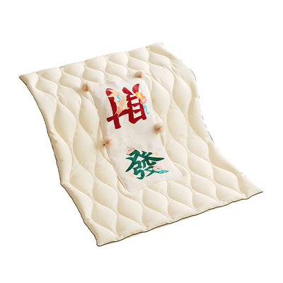 御尚居麻将抱枕被二合一午睡毯子