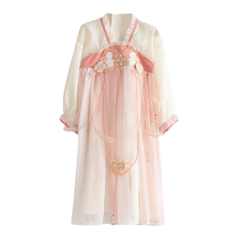 女童古装襦裙古风汉服贝优可春装