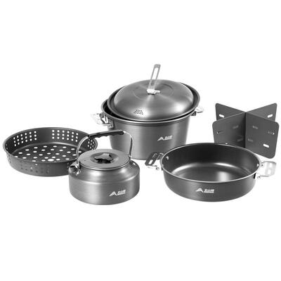 北山狼户外煮锅便携式火锅套装