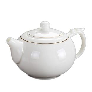 羊脂玉白瓷茶壶德化陶瓷泡茶壶单壶家用大号冲茶器带过滤功夫茶具