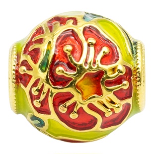 【店铺专属】18k金十二花神珠DIY配件（多样性发一）不脱模WT0268