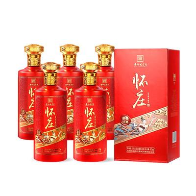 怀庄酒酱香型53度整箱纯粮食酒
