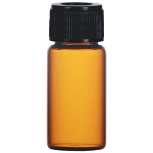 玻璃样品瓶 透明/棕色实验室螺口试剂瓶 含盖化学分装精油瓶血清瓶顶空进样瓶色谱瓶3 5 10 20 30 40 50 60ml