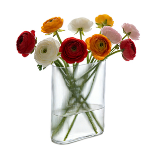 NUDE努德进口MIST迷雾花瓶水晶玻璃玄关摆件水培花器轻奢客厅插花