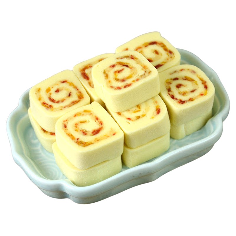 秦祺大唐芙蓉卷手工传统中式糕点