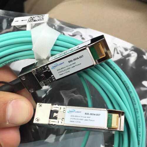 询旭创25G-850nm-5-7-10m-20mAOC有源光揽