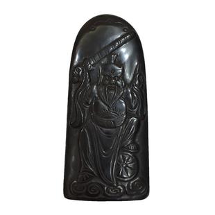 吾舍天然牛角道家用品法坛法器王灵官五雷号令王灵官令牌手工定制