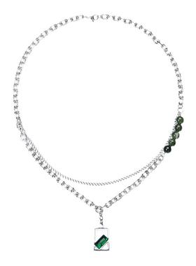 项链男潮设计感小众高级感珍珠