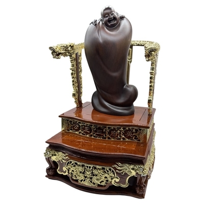 樟木雕刻龙椅神明椅子加高宝座