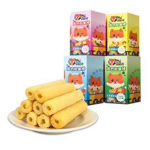 哈哈狸高钙能量棒健康解馋小零食批发独立小包装份量多便宜的零食