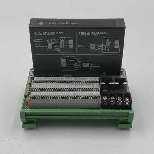 HSL-AI16AO2-M-VV I/O Module Used Good Condition