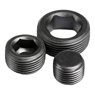 高强度内六角堵头 通孔喉塞 油塞油堵 PG1.5牙止付12.9级无头螺丝