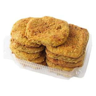 宁强核桃馍陕西汉中特色小吃核桃饼手工核桃花生馍现做现发10个装