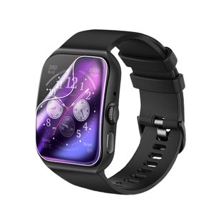适用于oppowatch3钢化水凝膜oppo watch3pro手表保护膜全屏智能运动手表贴膜0pp0手环曲面watch3三表盘全包软