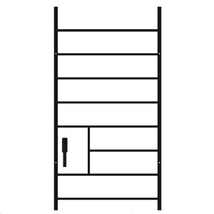 内开窗双内开极窄护栏防护栏防盗格条极简安全格隐形不锈钢外装