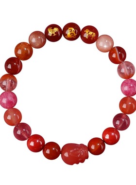 普陀山天然水晶能量手串护身符