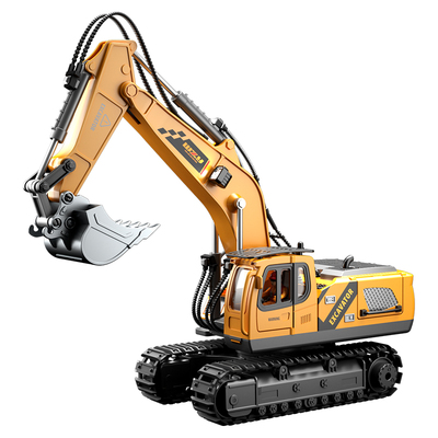 超大号合金遥控挖掘机2026新款玩具男孩电动挖土机工程车儿童礼物