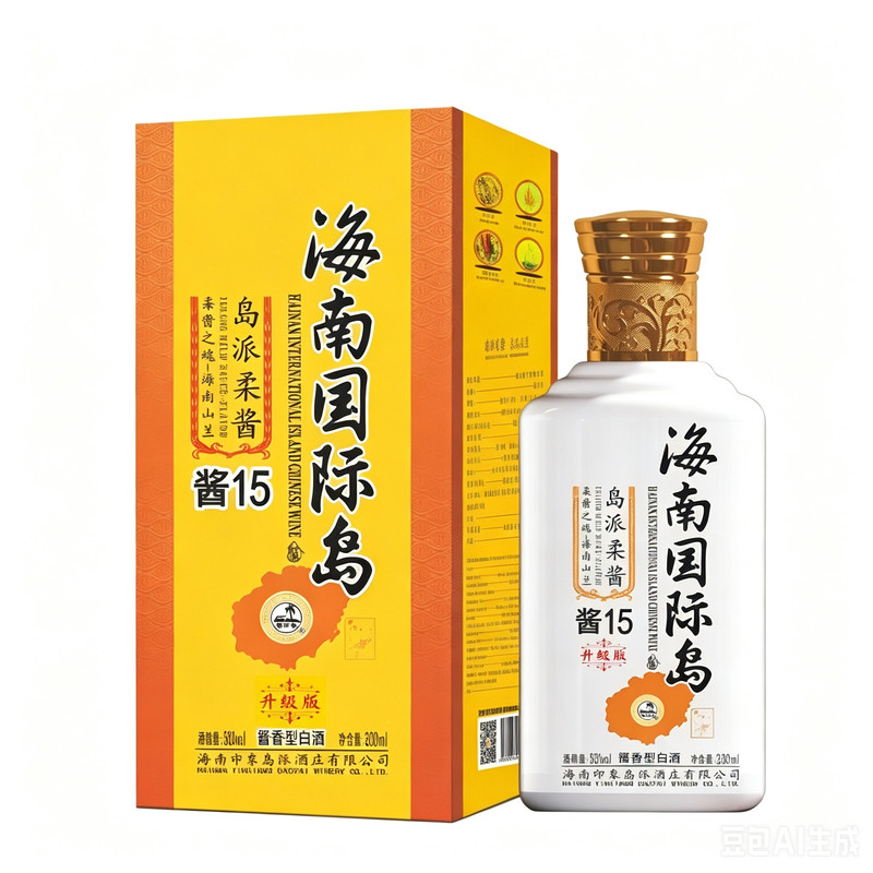 海南国际岛白酒礼盒酱香型海南酒