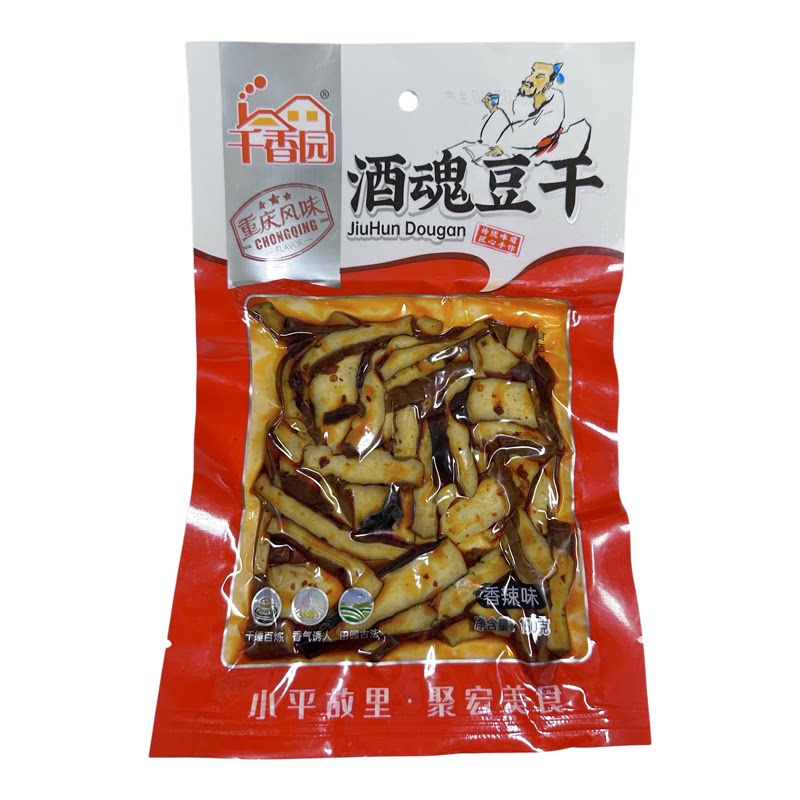 千香园酒魂豆干风味琥珀香辣味