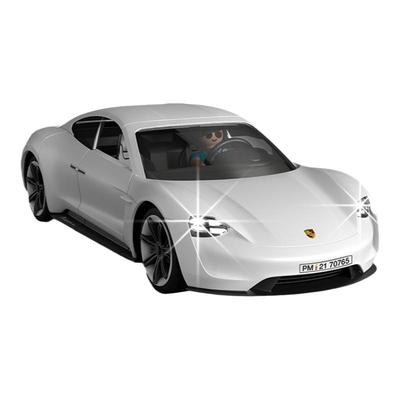 playmobil摩比世界男孩模型拼装仿真成人保时捷电动遥控车70765
