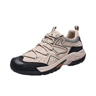 骆驼男鞋2025夏季款透气防撞登山鞋休闲运动网面城市轻户外徒步鞋