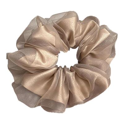 欧根纱大肠发圈双层网纱头绳发绳